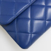 Sac CHANEL cuir bleu