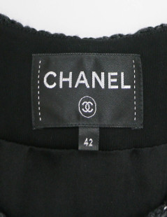 Blouse CHANEL t40 noire