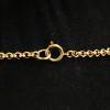 Collier CHANEL vintage doré