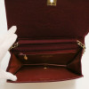 Sac CHANEL jersey bordeaux Vintage