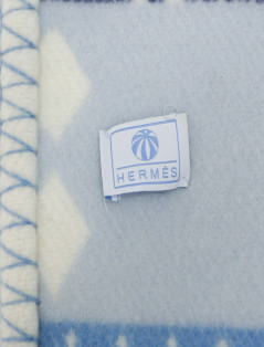 Couverture  HERMES laine et cachemire