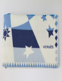 Couverture  HERMES laine et cachemire