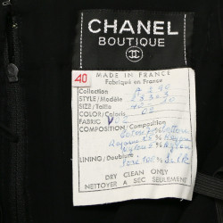 Ensemble robe chemise coktail CHANEL dentelle