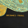 Carré HERMES Art de Steppes soie