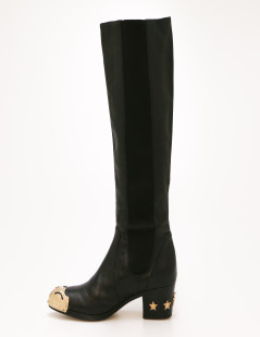 Bottes T 38 CHANEL Paris-Dallas noires