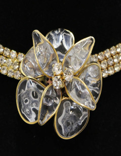 Collier MARGUERITE DE VALOIS pâte de verre