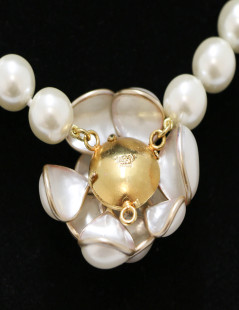 Collier MARGUERITE DE VALOIS pâte de verre