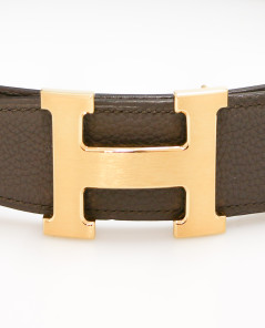 Ceinture HERMES Homme réversible