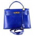 Kelly HERMES 32 blue box