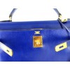 kelly HERMES k32 box bleu