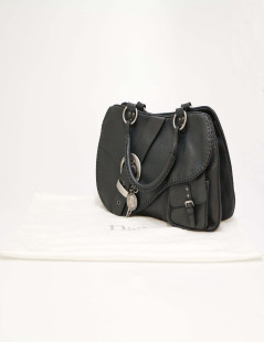 Sac Gaucho CHRISTIAN DIOR noir