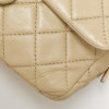 Sac CHANEL beige bijouterie argent