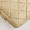 Sac CHANEL beige bijouterie argent