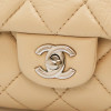 Sac CHANEL beige bijouterie argent