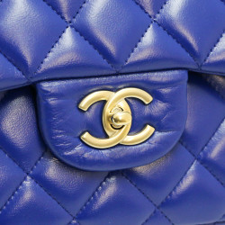 Jumbo CHANEL cuir d'agneau 