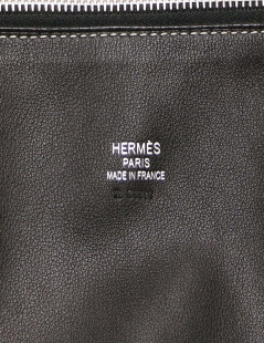 HERMES black Bolide Relax travel bag