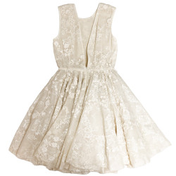 Robe GIAMBATTISTA VALLI haute couture dentelle blanche