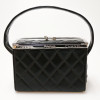 CHANEL vintage black vanity bag