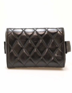 CHANEL vintage black vanity bag