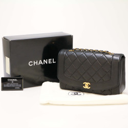 Sac vintage CHANEL noir