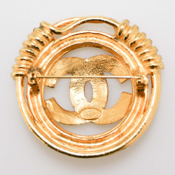 Broche vintage CHANEL CC