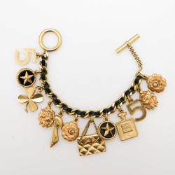 Bracelet CHANEL charms vintage