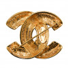 Broche vintage CHANEL CC