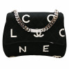 Sac en toile CHANEL noir