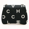 Sac en toile CHANEL noir