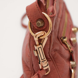 Sac Hip BALENCIAGA cuir rose