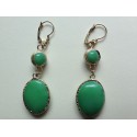 MARGUERITE DE VALOIS glass earrings