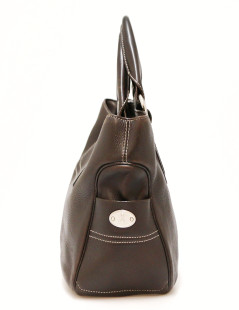 CELINE Boogie bag brown leather