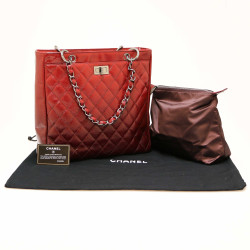 Cabas CHANEL bordeaux