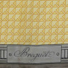 BREGUET green silk square scarf