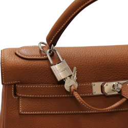 Kelly II 32 HERMES togo gold