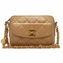 Sac Camera beige vintage CHANEL