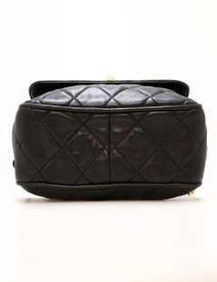 Sac Camera noir vintage CHANEL