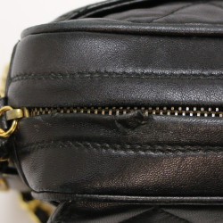 Sac Camera noir vintage CHANEL