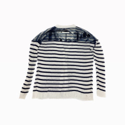 JEAN PAUL GAULTIER striped cardigan