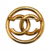 Broche vintage Turnlock CHANEL doré