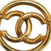 Broche vintage Turnlock CHANEL doré