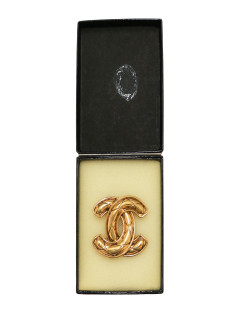 Broche vintage CHANEL CC