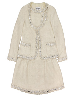 Ensemble veste robe T40  CHANEL Paris-Bombay