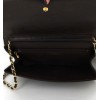 sac CHANEL cuir de veau lisse marron