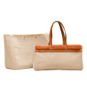 Herbag HERMES toile et cuir