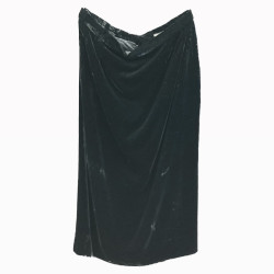 Tailleur CHANEL velours de soie noir T40