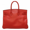 Birkin 35 HERMES cuir grainé rouge