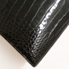 Kelly 35 HERMES porosus noir Vintage