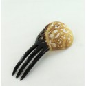 Comb HERMES Buffalo Horn