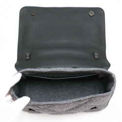 Sac BRUNELLO CUCCINELLI gris bandoulière